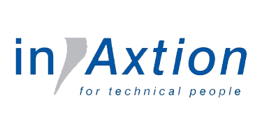 In axtion logo